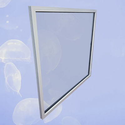 Alumium Frame Double Tempered Glass Black Picture Window for Product Promotion