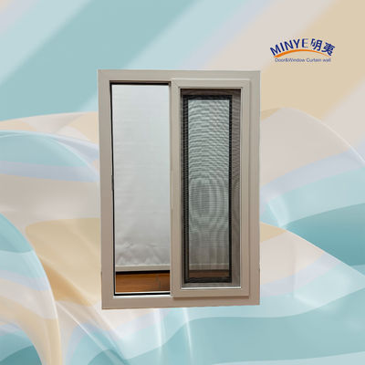 Double Tempered Glass Sliding Aluminum Window with Frame Material and Power Coating