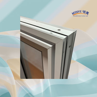 Double Tempered Glass Sliding Aluminum Window with Frame Material and Power Coating