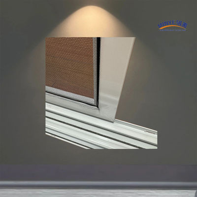 Chinese Hardware Aluminum Sliding Door with Double Tempered Glass and FiberGlass Screen