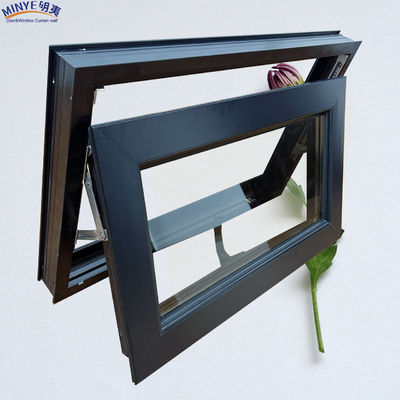 Custom Made Villa External Double Glazed Awning Windows with Aluminum Frame
