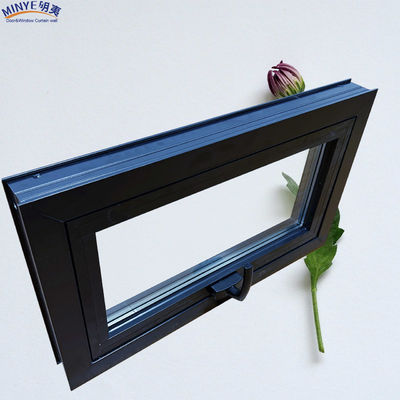 Custom Made Villa External Double Glazed Awning Windows with Aluminum Frame