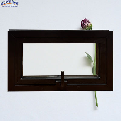 Custom Made Villa External Double Glazed Awning Windows with Aluminum Frame