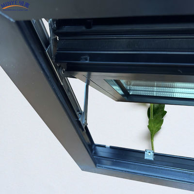Custom Made Villa External Double Glazed Awning Windows with Aluminum Frame