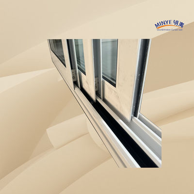 Exterior Thermal Break Aluminum Sliding Door with Stacker and Double Tempered Glass