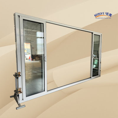 Exterior Thermal Break Aluminum Sliding Door with Stacker and Double Tempered Glass