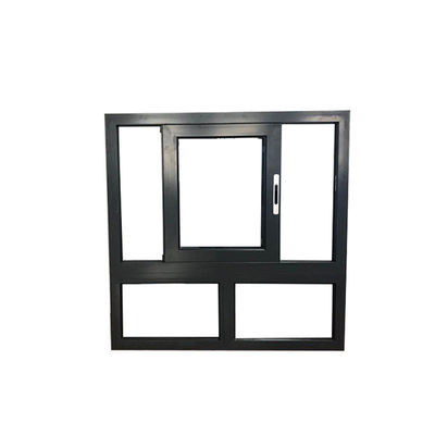 77 Series Double Glazed Aluminum Sliding Window with Horizontal Opening and Materials