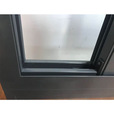 77 Series Double Glazed Aluminum Sliding Window with Horizontal Opening and Materials