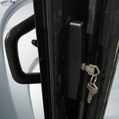 Thermal Break Aluminum Profile French Tempered Laminated Sliding Door for Modern Home