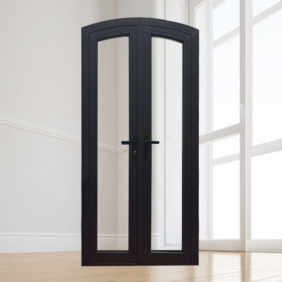 Customized Color Front Entry Casement Door for Home and Commercial in Aluminum Alloy