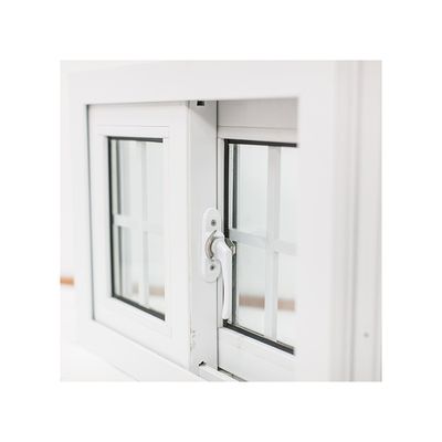 Sliding Upvc Double Glazed Windows Grills into Glass Integration for Easy Maintenance
