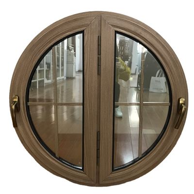 Good Corrosion Resistance Aluminum Round Casement Window with High Strength and Style