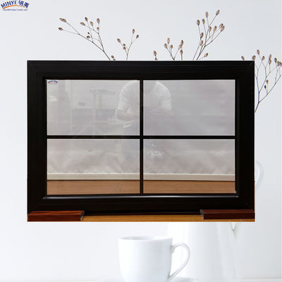 Customized Colors Thermal Break Aluminum Fixed Window with High Strength and Modern Design