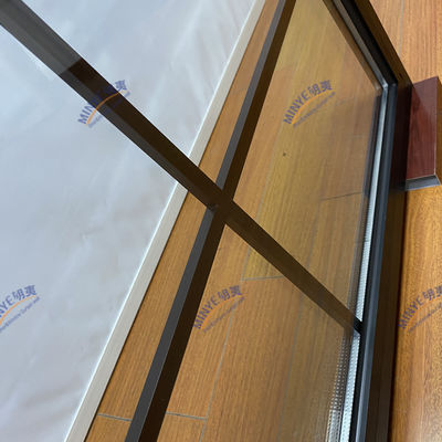 Customized Colors Thermal Break Aluminum Fixed Window with High Strength and Modern Design