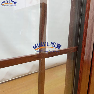 Modern Design Thermal Break Aluminum Round Casement Window with Customized Colors and Good Sealing