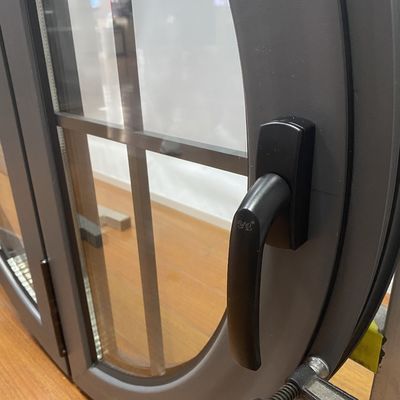Customized Aluminum Round Casement Window with Good Wind Resistance and High Strength