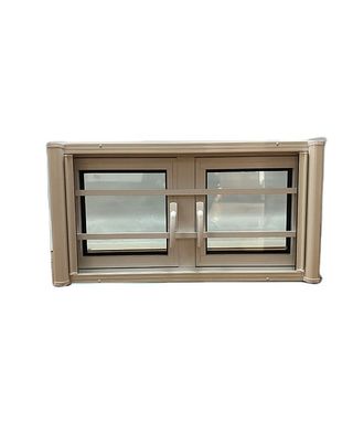 Bedroom Thermal Break Aluminum Casement Window with Good Wind Resistance and Double Glass