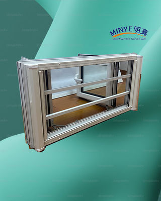 Bedroom Thermal Break Aluminum Casement Window with Good Wind Resistance and Double Glass