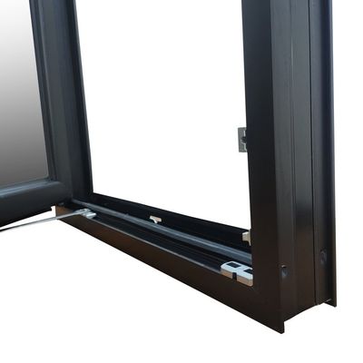 High Strength Aluminum Tilt Turn Window with Good Wind Resistance and Modern Design
