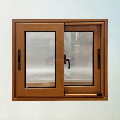 High Strength and Good Wind Resistance Sliding Aluminum Window with Customized Design