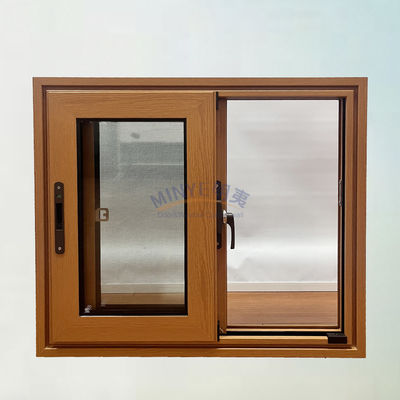 High Strength and Good Wind Resistance Sliding Aluminum Window with Customized Design
