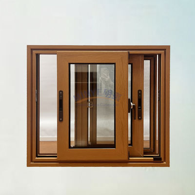 High Strength and Good Wind Resistance Sliding Aluminum Window with Customized Design