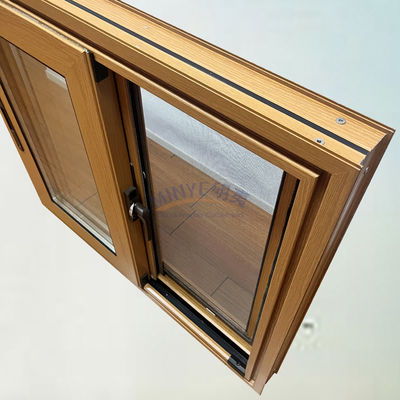 High Strength and Good Wind Resistance Sliding Aluminum Window with Customized Design