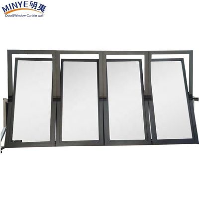 Customized Size Electric Mid-Hung Casement Windows for European Market