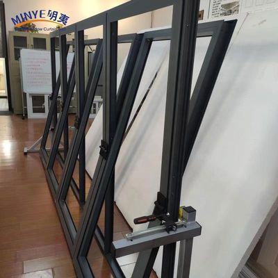 Customized Size Electric Mid-Hung Casement Windows for European Market