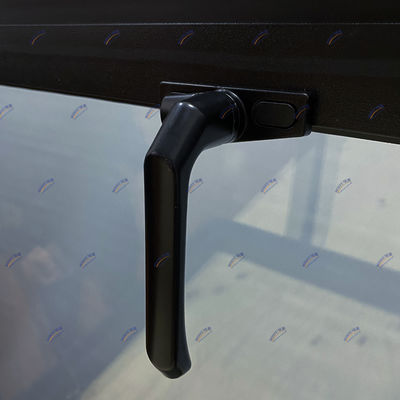 High Strength American Single Hung Window with Good Wind Resistance and Modern Design
