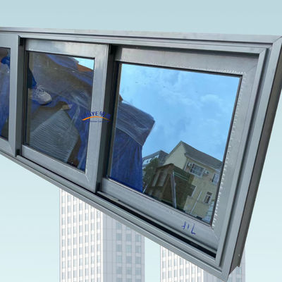 Long Life Aluminum Three-Track Sliding Window with Good Wind Resistance and High Strength