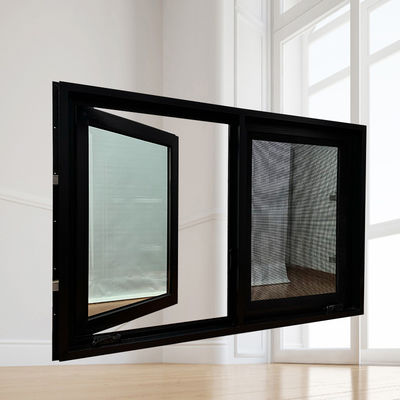 Customized Aluminum Casement Window with Good Corrosion Resistance and High Strength