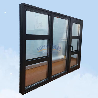 Hardware Chinese Top Aluminum Tilt Turn Window with Customized Colors and Modern Design