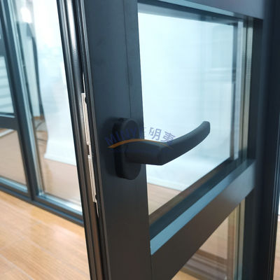 Hardware Chinese Top Aluminum Tilt Turn Window with Customized Colors and Modern Design
