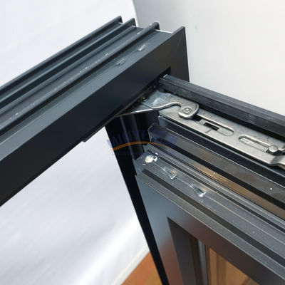Hardware Chinese Top Aluminum Tilt Turn Window with Customized Colors and Modern Design