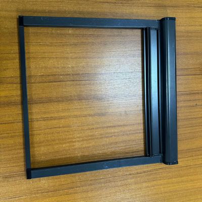 Modern Design Aluminum Roller Fiberglass Flyscreen Window with Good Wind Resistance