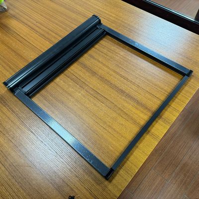 Modern Design Aluminum Roller Fiberglass Flyscreen Window with Good Wind Resistance