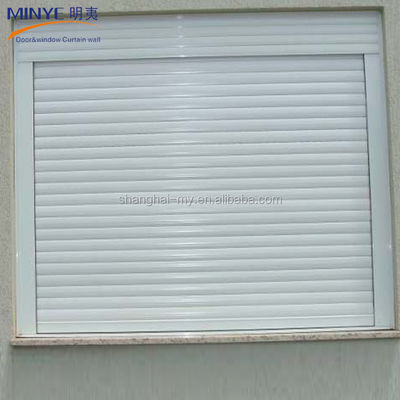 Windproof Function VERTICAL Opening Pattern Aluminum Alloy Warehouse Door for Storage