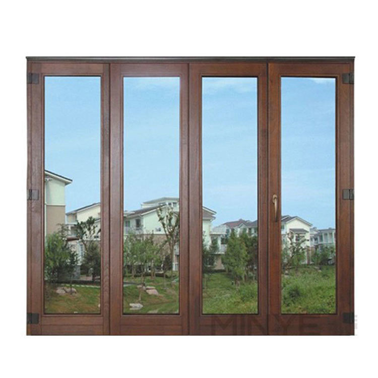Decorative Aluminum Folding Glass Doors with EPDM Rubber Strip and 5mm 12A 5mm Glass