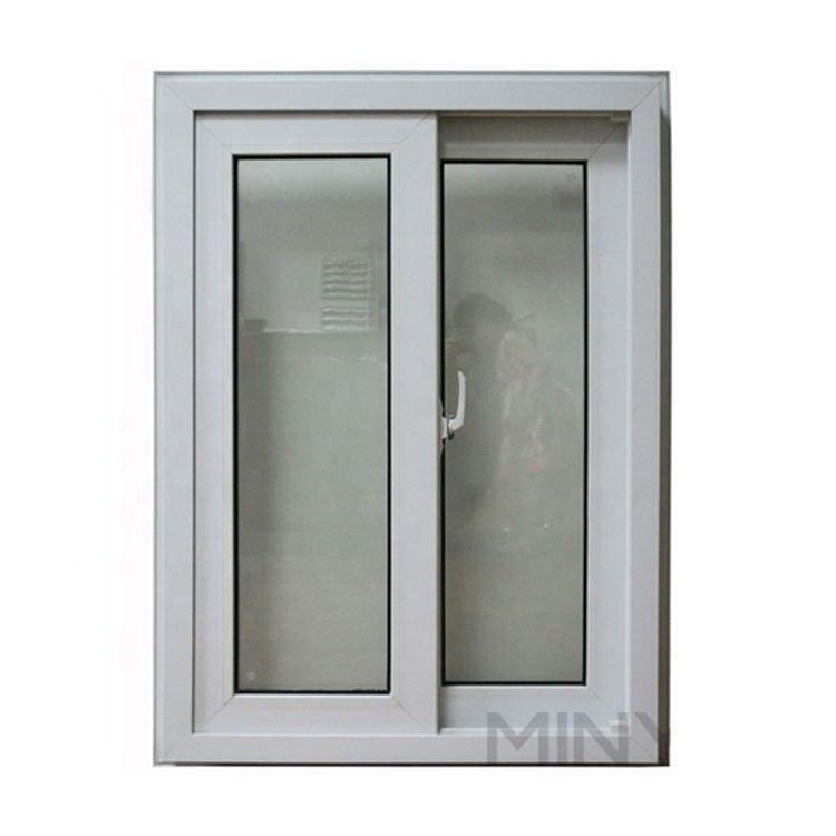 5mm 12A 5mm Glass Spec. Plastic Sliding Window for Home Design PVC/UPVC Windows