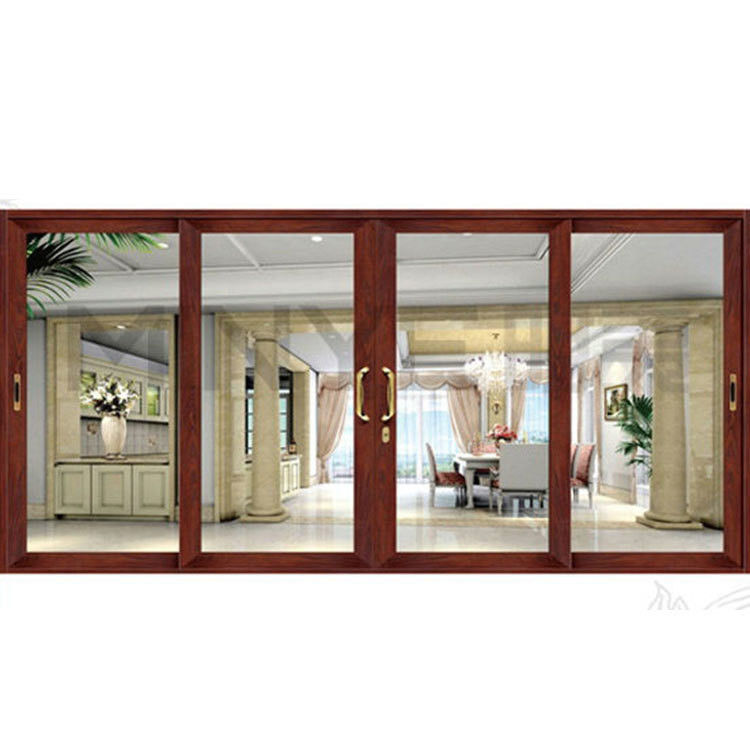Aluminium Sliding Shop Front Door with Germany ROTO Hardware and Customizable Design