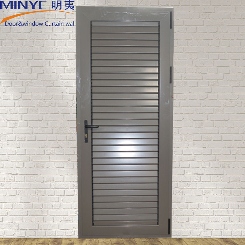 Improved Ventilation Aluminum Alloy Flush Door Shutter with Manual or Electric Adjust