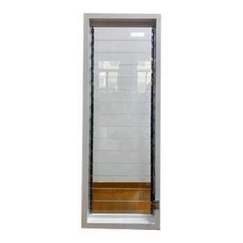 Customized Profile Color Louver Design Aluminum Glass Shutter with Rotogear Operator