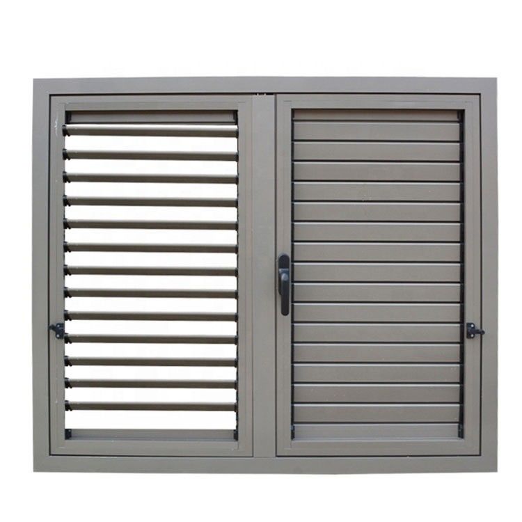 Customized Size Plantation Shutters and Louvers Indoor Aluminum Window Profile Handles