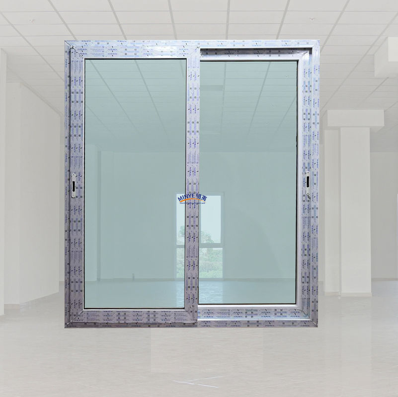 Waterproof and Windproof UPVC Frame Glass Sliding Door for Southwestern Design Style