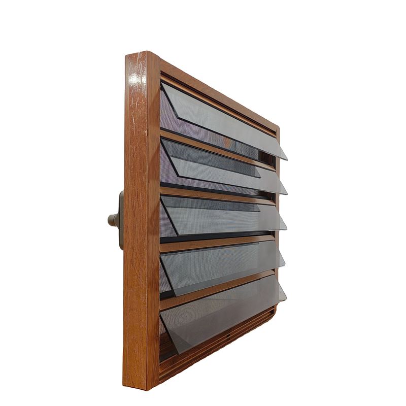 High Strength Aluminum Louver Window for Good Air Ventilation and Corrosion Resistance