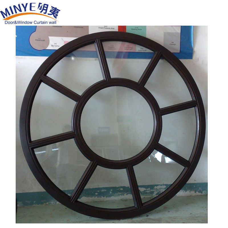 Unique and Modern Design Aluminum Alloy Frame Material Villa Circle Windows for Villa