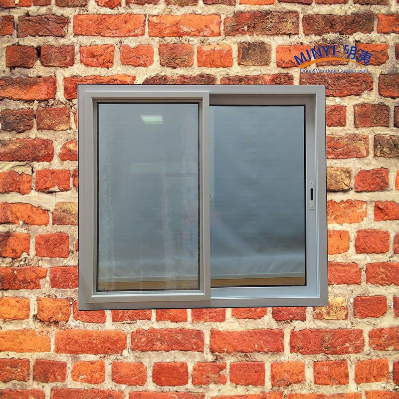 Modern Louver UPVC Sliding Window with Low E Glass Double Color and German Hardware