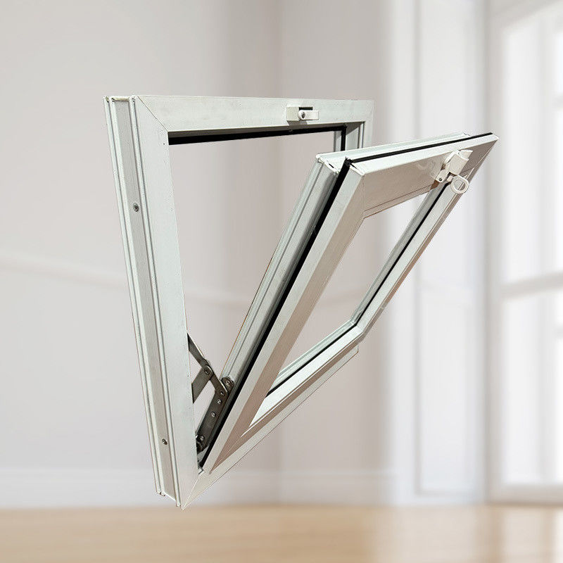 European-style Customized Size PVC Inverted Window with Excellent Anti-theft Sealing