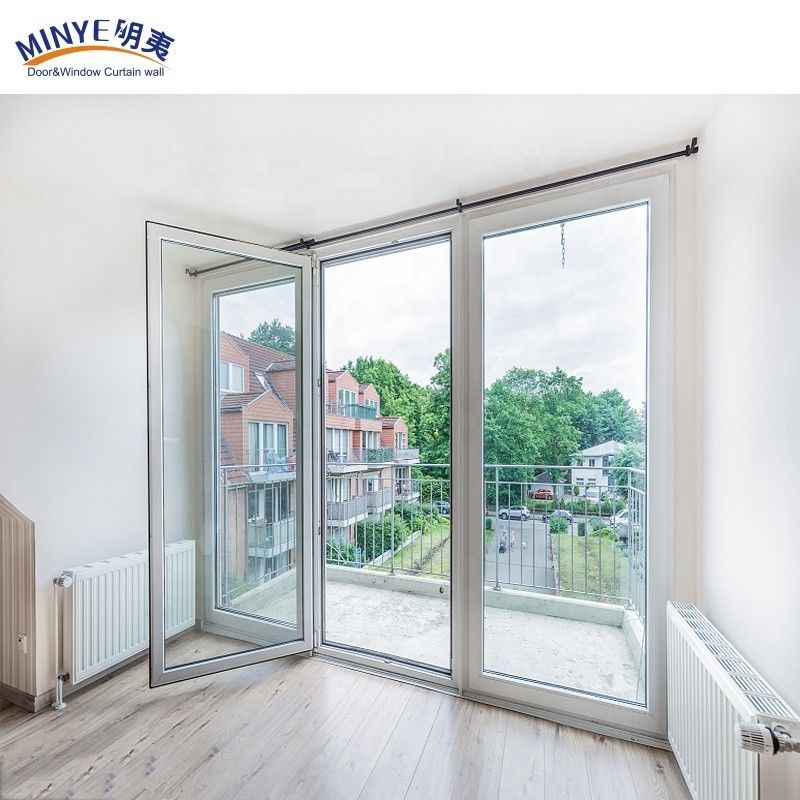 Villas Interior PVC Front Doors 2.5mm Thickness Modern Design Fiberglass Screen Netting